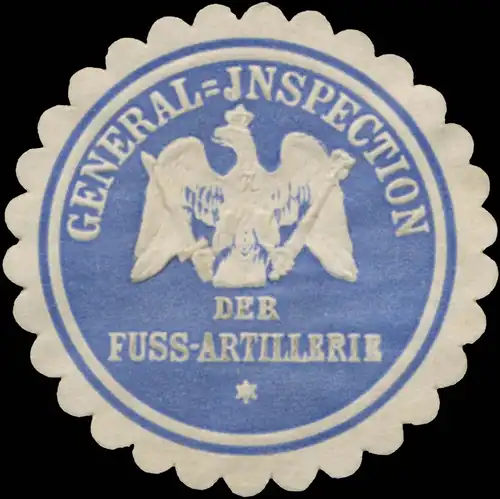 General-Inspection der Fussartillerie