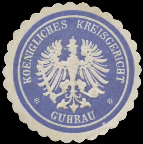 K. Kreisgericht Cuhrau