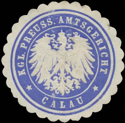 K.Pr. Amtsgericht Calau