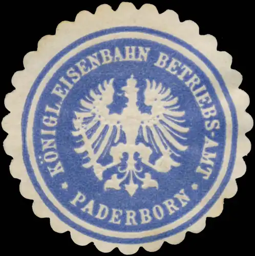 K. Eisenbahn Betriebsamt Paderborn