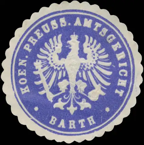 K.Pr. Amtsgericht Barth