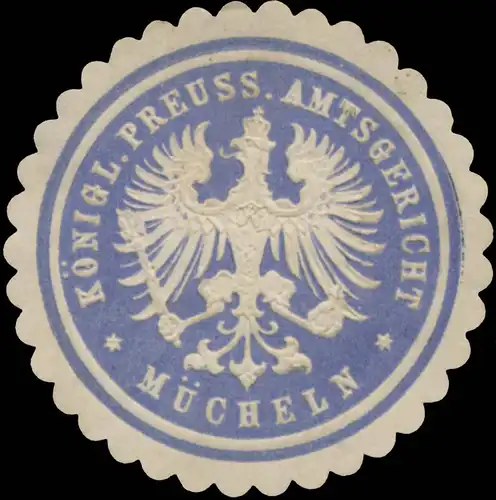K.Pr. Amtsgericht Mücheln