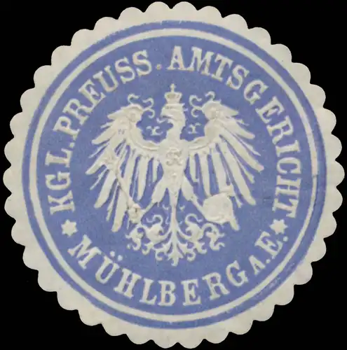 K.Pr. Amtsgericht MÃ¼hlberg an der Elbe