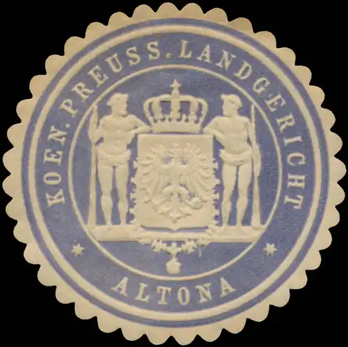 Koen. Pr. Amtsgericht Altona