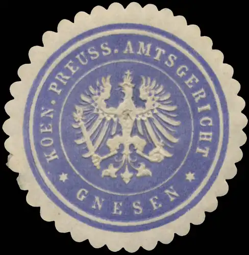 Koen. Pr. Amtsgericht Gnesen