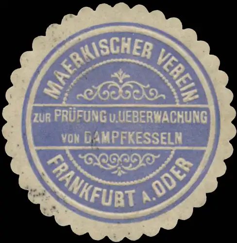 Maerkischer Verein zur Prüfung und Ãberwachung von Dampfkesseln