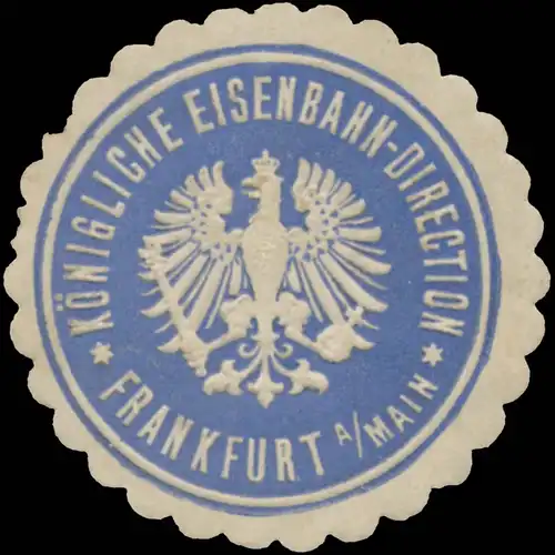 K. Eisenbahn-Direction Frankfurt/Main