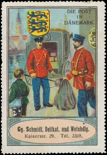 Die Post in Dänemark