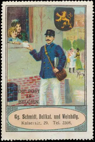 Die Post in Belgien