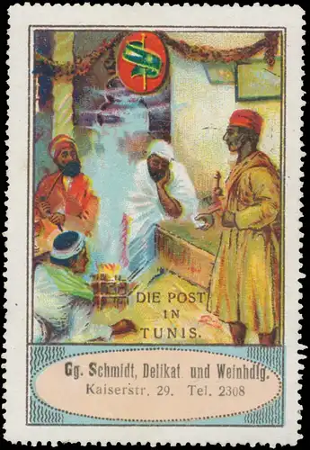 Die Post in Tunis