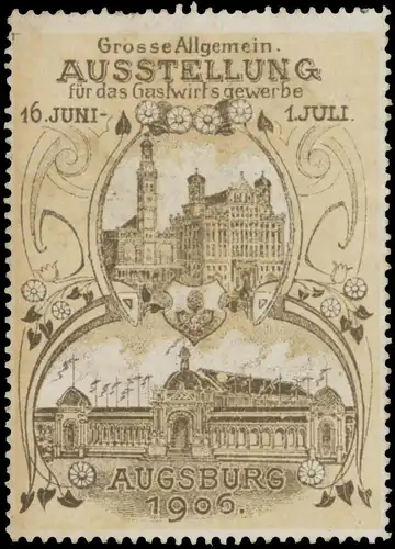 Grosse allgemeine Ausstellung fÃ¼r das Gastwirtsgewerbe