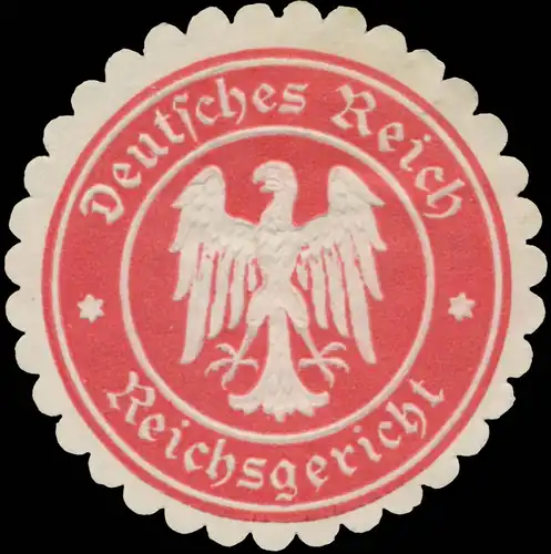 Deutsches Reich Reichsgericht