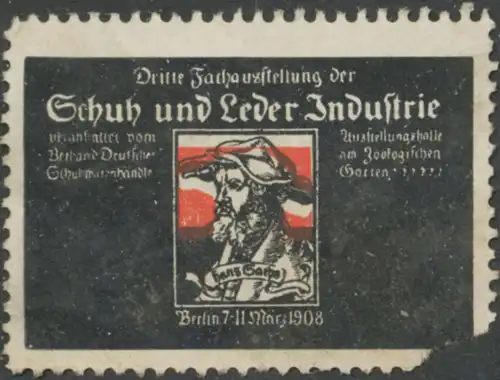 Dritte Fachausstellung der Schuh und Leder Industrie