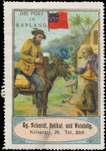 Die Post in Kapland