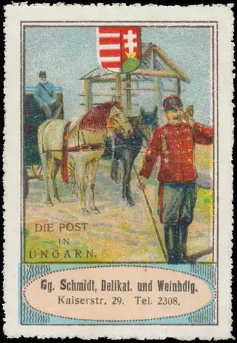 Die Post in Ungarn