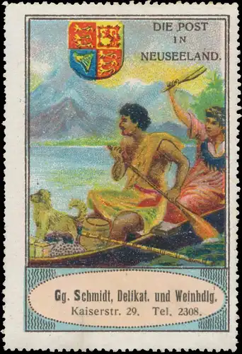 Die Post in Neuseeland
