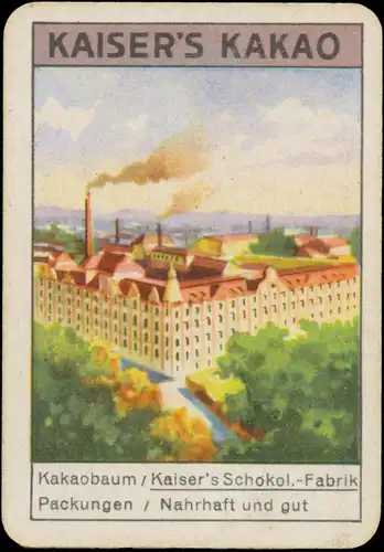 Kaisers Schokoladen-Fabrik