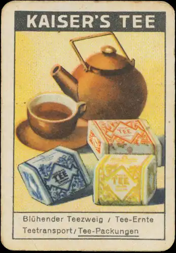 Tee Packungen