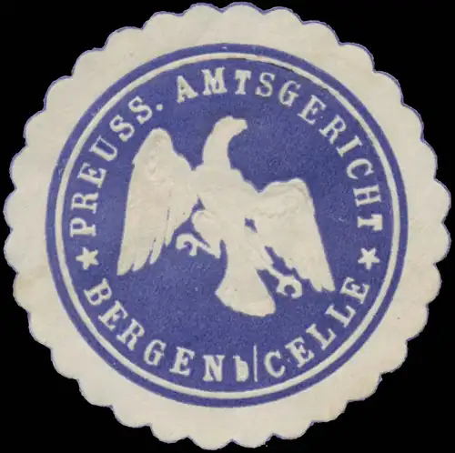Pr. Amtsgericht Bergen bei Celle