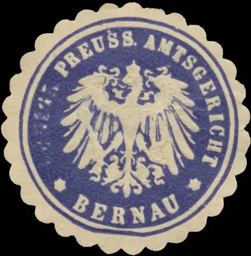 Pr. Amtsgericht Bernau