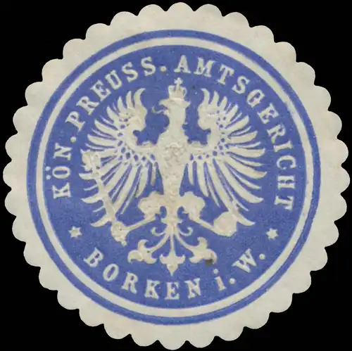 K.Pr. Amtsgericht Borken i.W