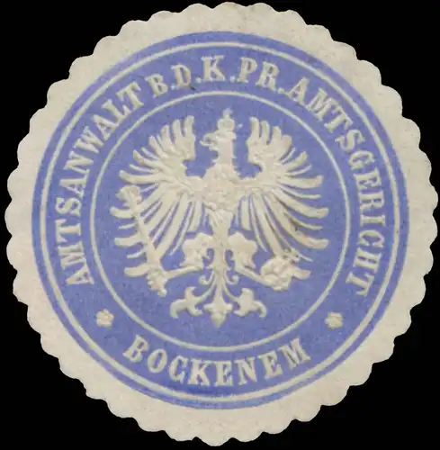 Amtsanwalt b.d. K.Pr. Amtsgericht Bockenem