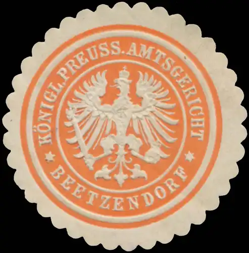 K.Pr. Amtsgericht Beetzendorf