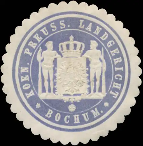 K.Pr. Landgericht Bochum