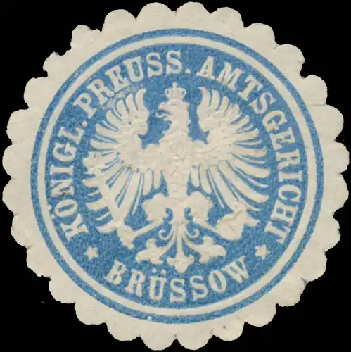 K.Pr. Amtsgericht BrÃ¼ssow