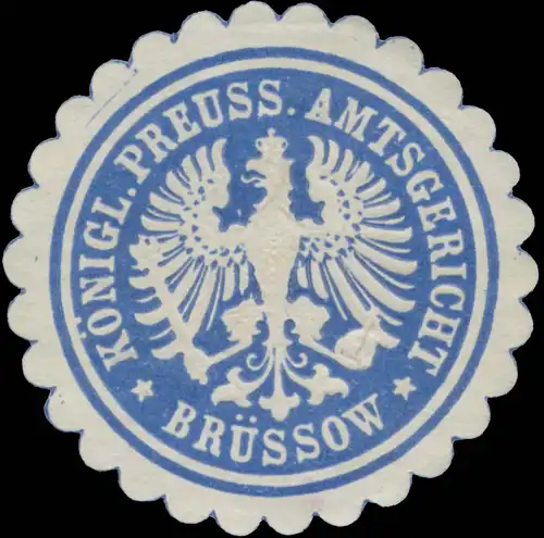 K.Pr. Amtsgericht BrÃ¼ssow