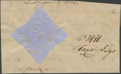 Kur-Hess. Justizamt Carlshaven