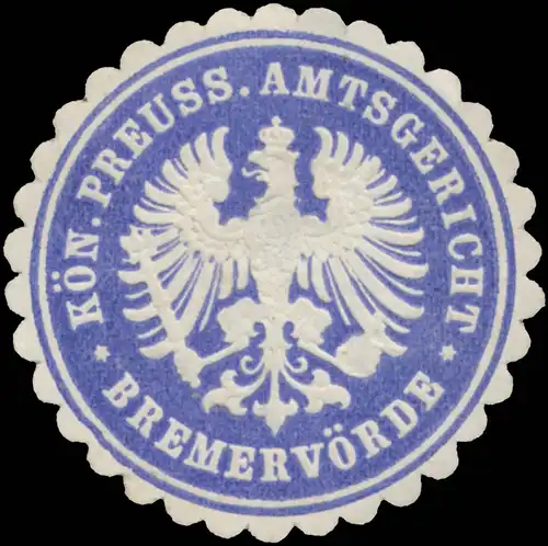 K.Pr. Amtsgericht BremervÃ¶rde