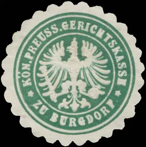 K.Pr. Gerichtskasse zu Burgdorf