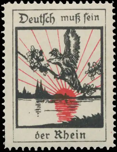 Deutsch muÃ sein der Rhein