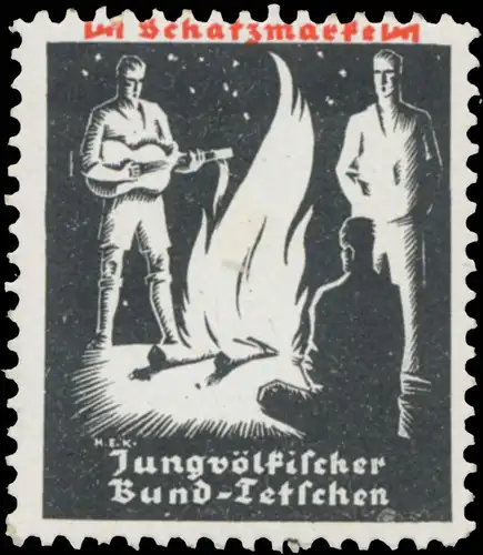 Singen am Lagerfeuer