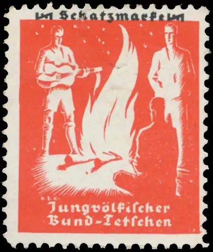 Singen am Lagerfeuer