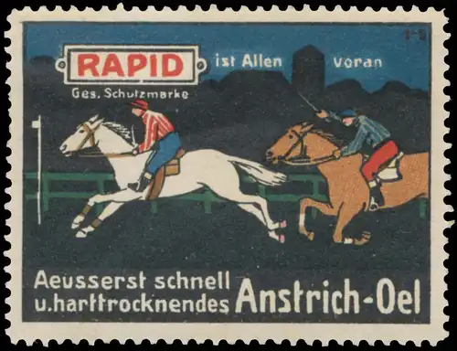 Rapid Anstrich-Oel ist allen voran