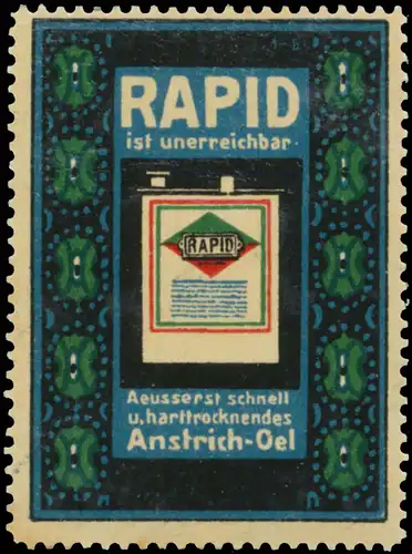 Rapid Anstrich-Oel ist unerreichbar