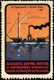 Schiff Serie 20. Dampfschiff von Patrick Miller