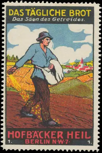 Das SÃ¤en des Getreides