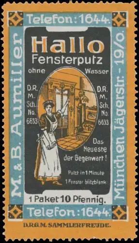 Hallo Fensterputz