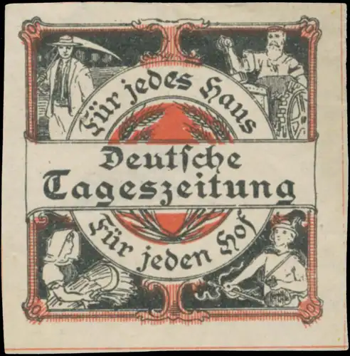 Deutsche Tageszeitung für jedes Haus für jeden Hof