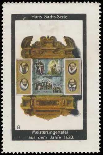 Meistersingertafel aus dem Jahre 1620