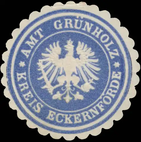 Amt GrÃ¼nholz Kreis EckernfÃ¶rde