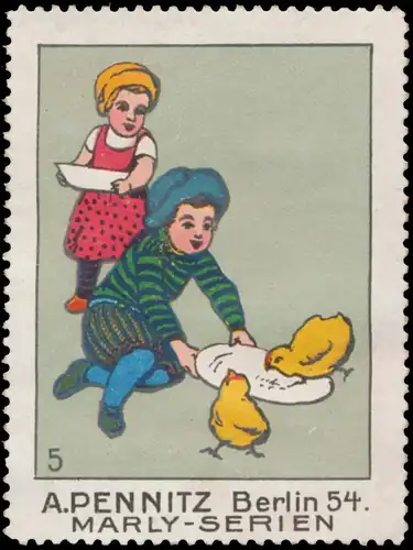 Kinder fÃ¼ttern KÃ¼cken