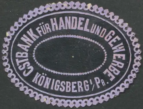 Ostbank fÃ¼r Handel und Gewerbe