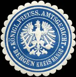 K.Pr. Amtsgericht - Bergen Kreis Hanau