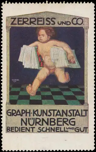 Graphische Kunstanstalt bedient schnell und gut