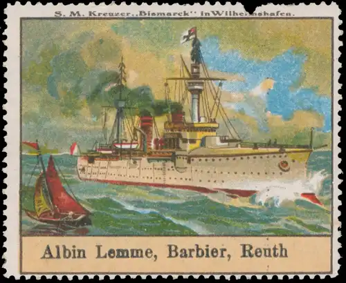 S.M. Kreuzer Bismarck in Wilhelmshaven