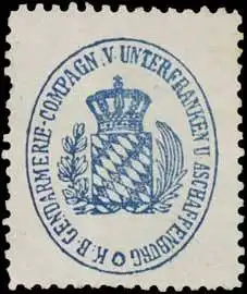 K.B. Gendarmerie-Compagnie von Unterfranken und Aschaffenburg